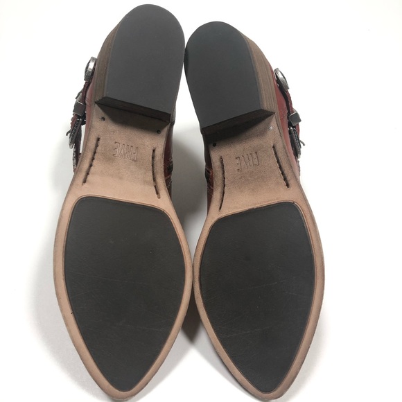 FRYE western ankle boots 5.5 M - Picture 9 of 10